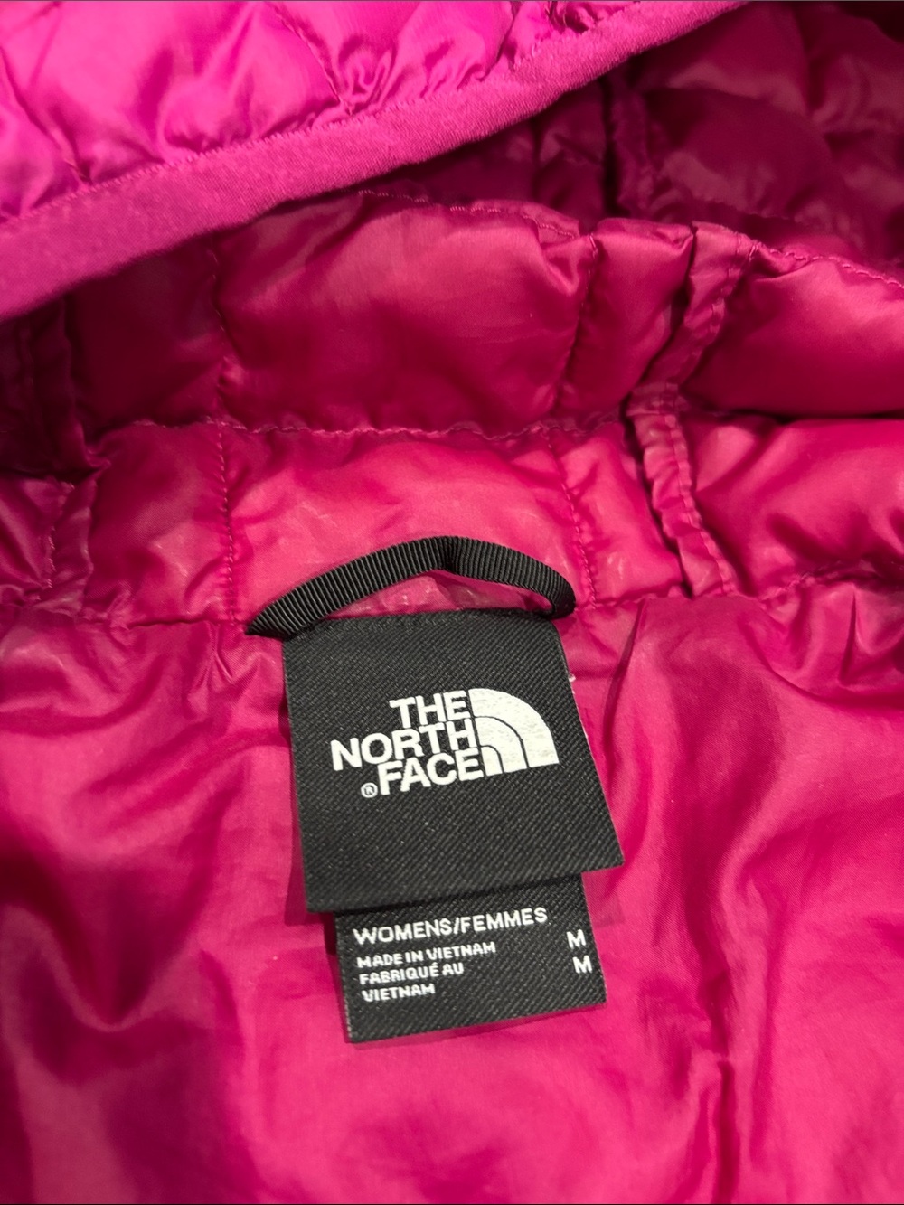 The North Face women’s thermo-ball hooded zip front jacket size M - Picture 3 of 11